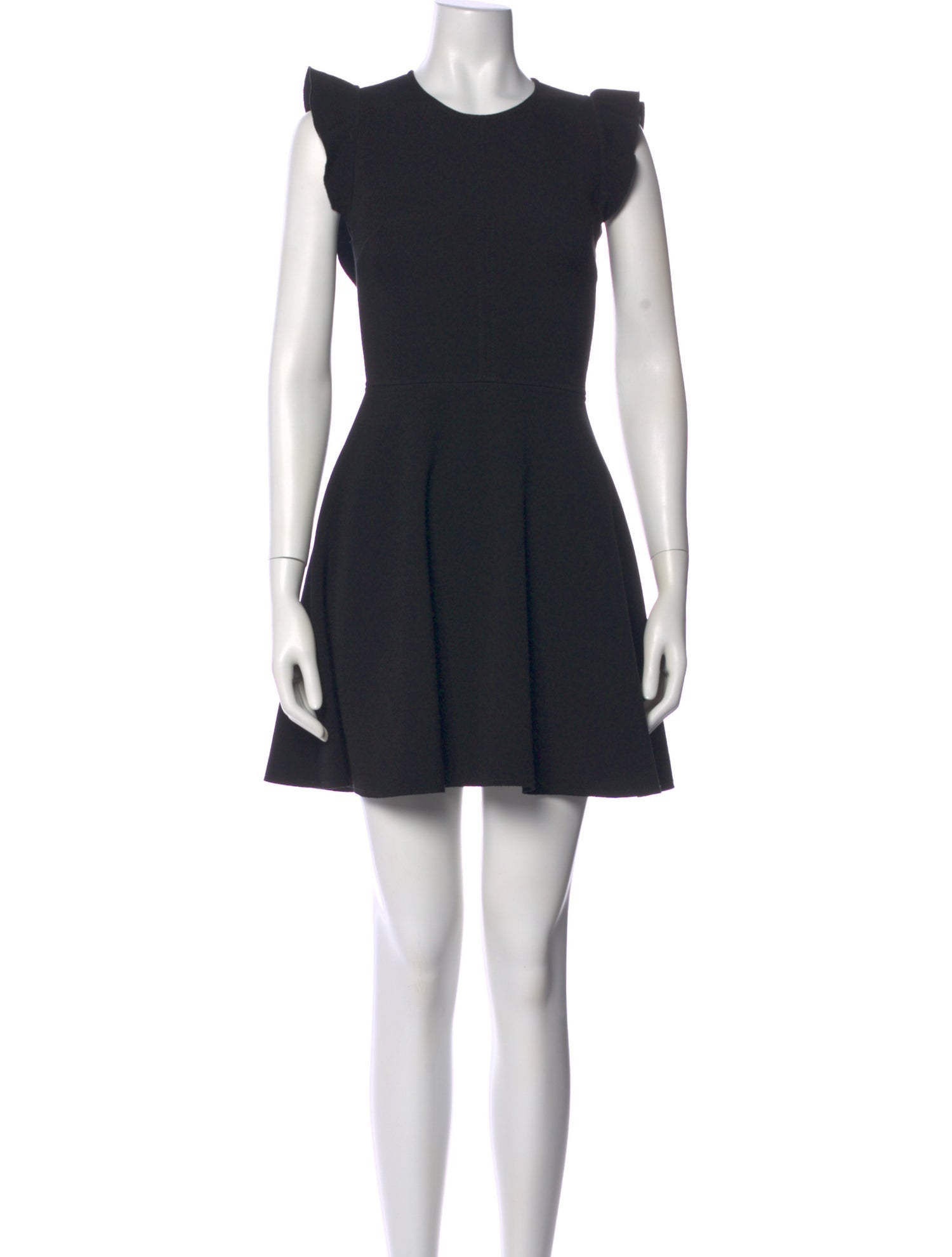 MSGM Crew Neck Mini Dress