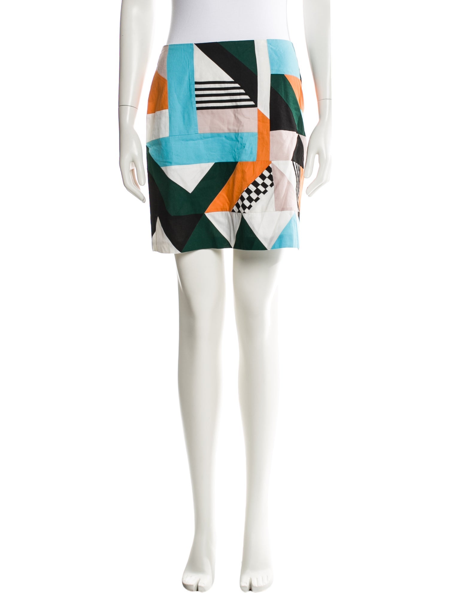 MSGM Printed Mini Skirt