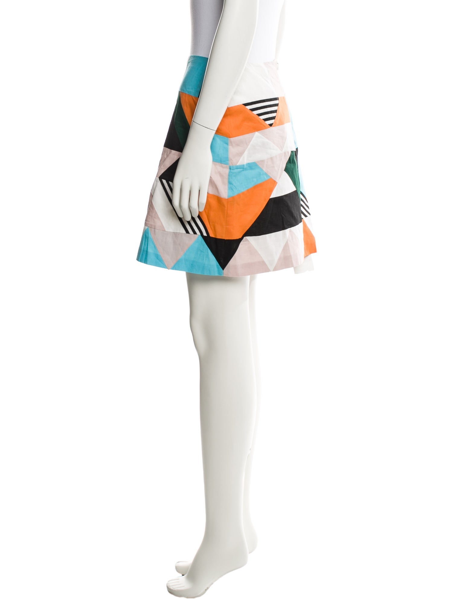 MSGM Printed Mini Skirt