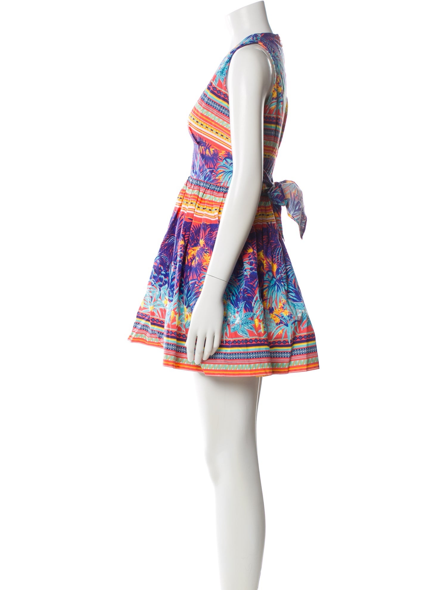 MSGM Printed Mini Dress