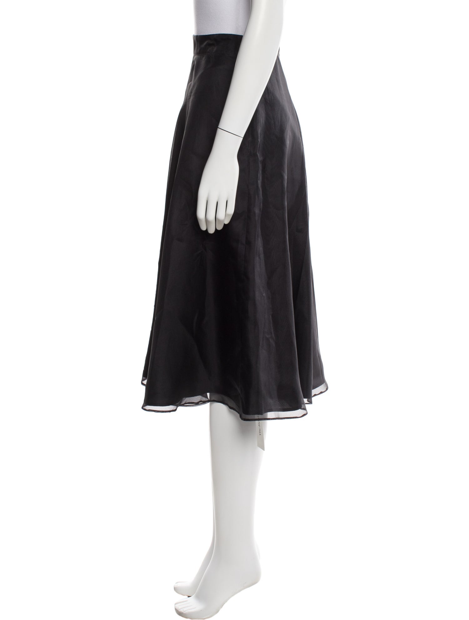 MSGM Silk Knee-Length Skirt