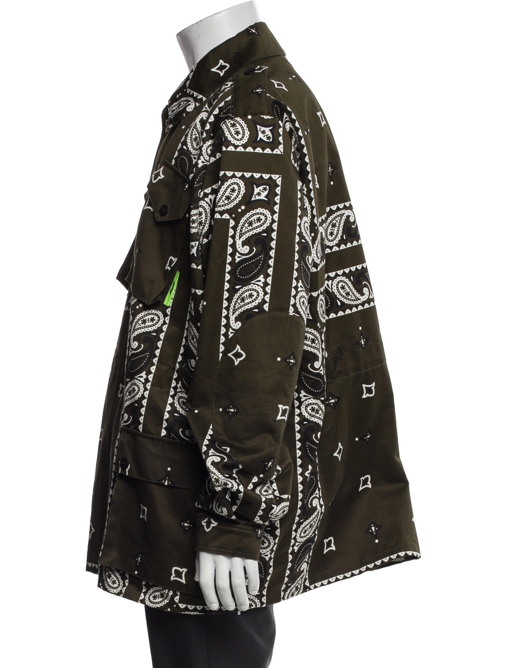 MSGM Paisley Print Coat w/ Tags
