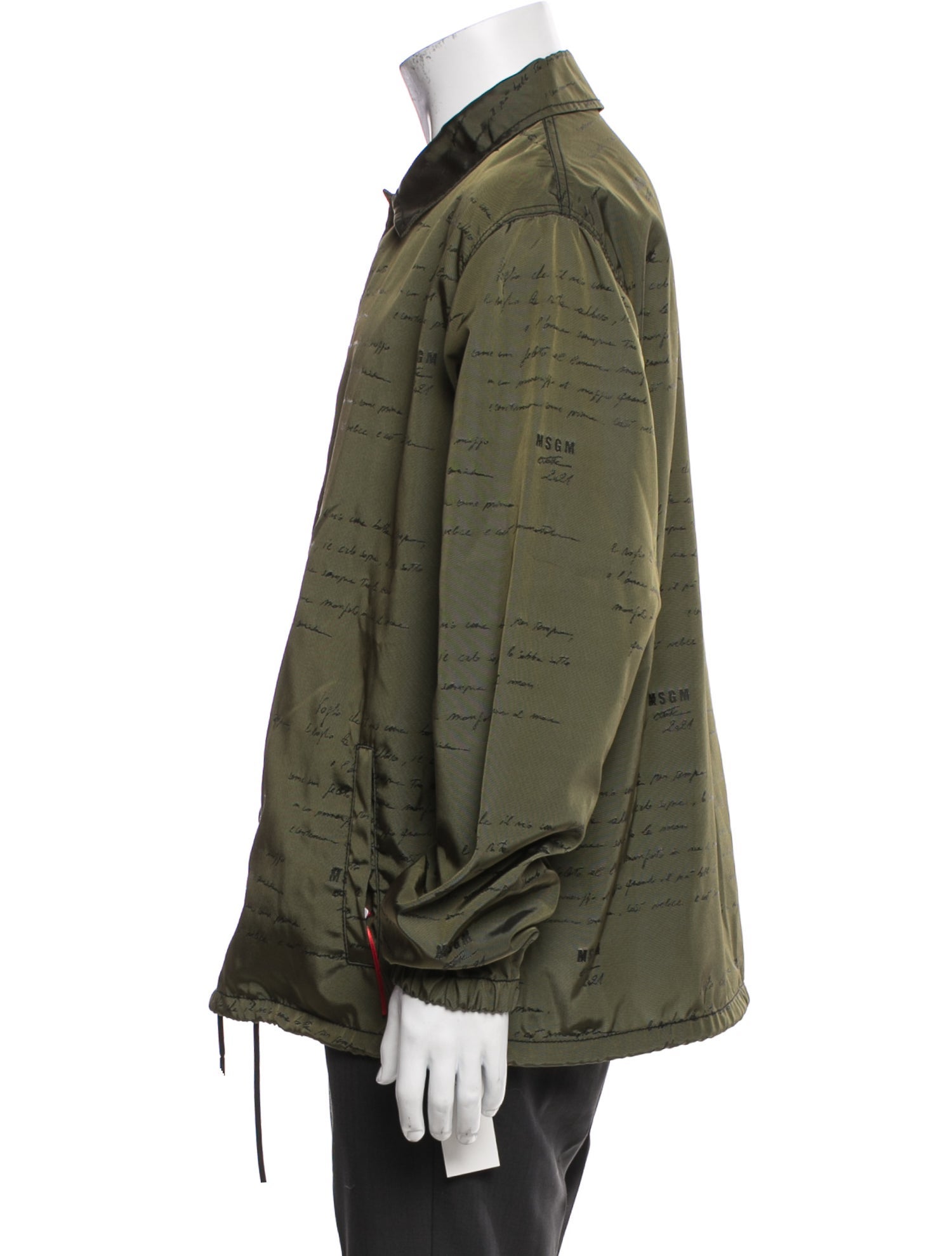 MSGM Printed Utility Jacket