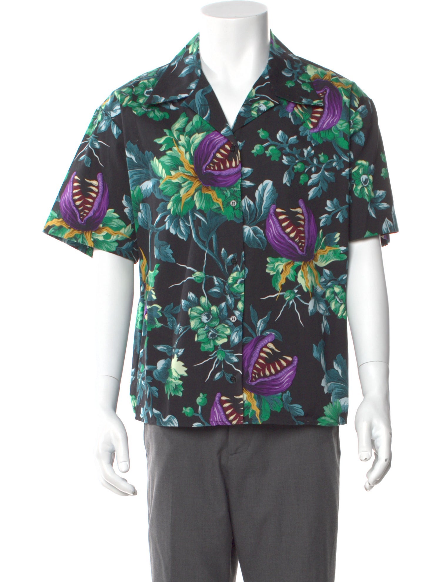 MSGM Printed Short Sleeve Shirt w/ Tags