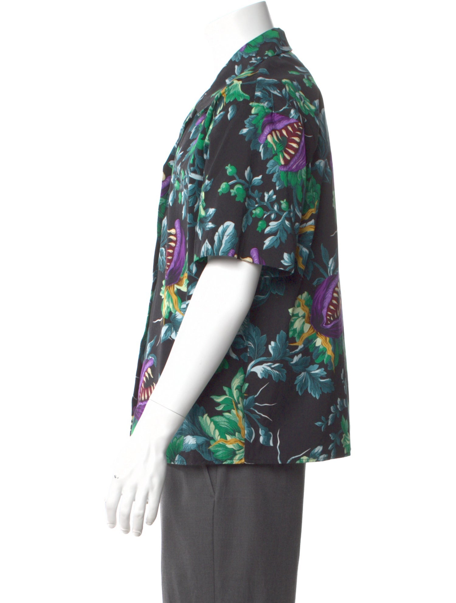 MSGM Printed Short Sleeve Shirt w/ Tags