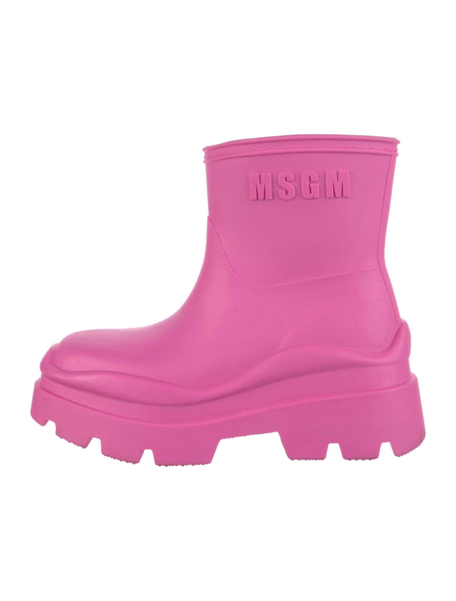MSGM Rubber Rain Boots