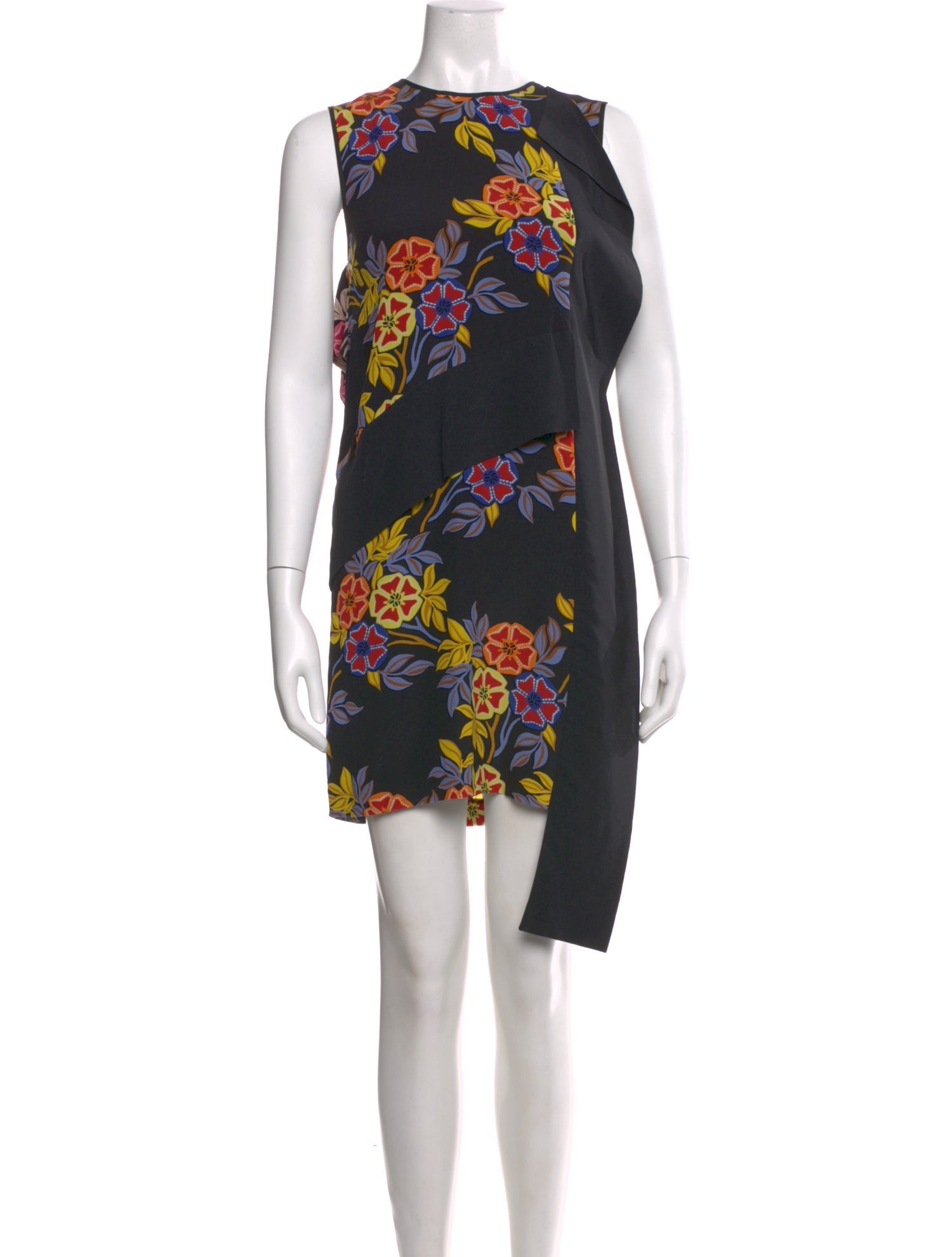 MSGM Silk Mini Dress
