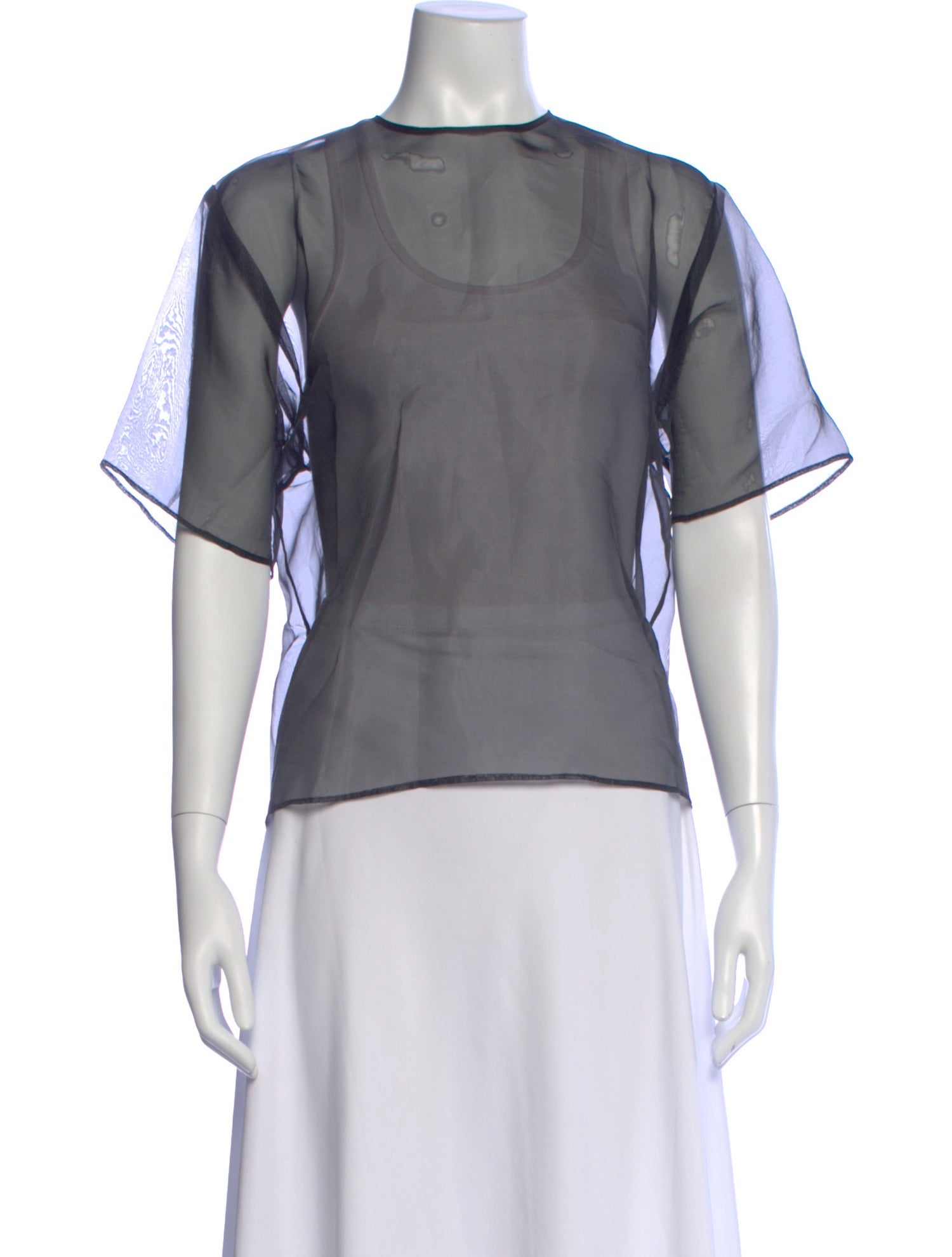MSGM Crew Neck Short Sleeve Top