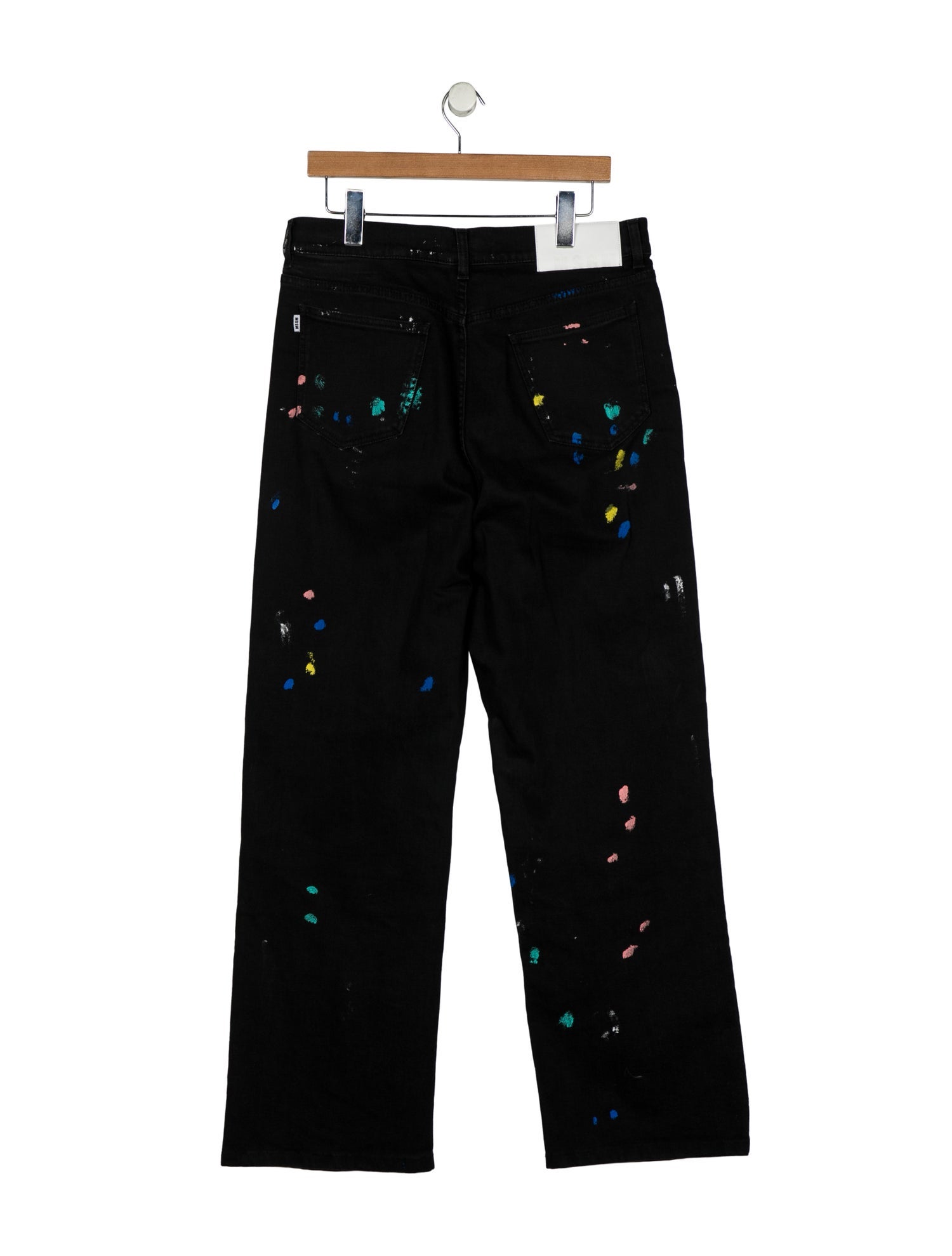 MSGM High-Rise Wide Leg Jeans