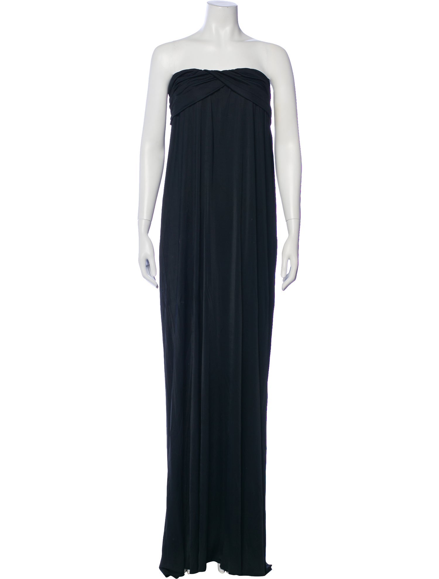 MSGM Strapless Long Dress