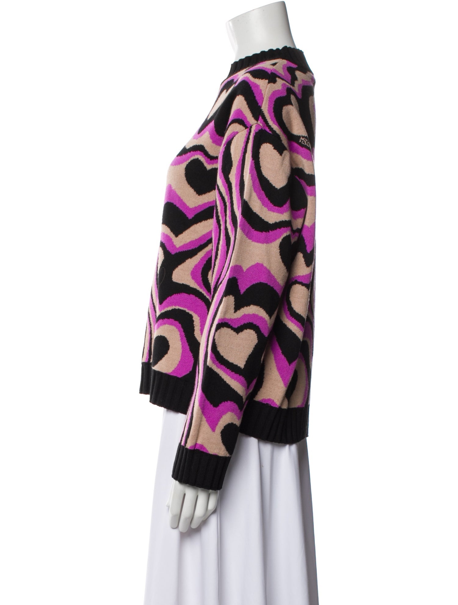 MSGM Wool Printed Sweater