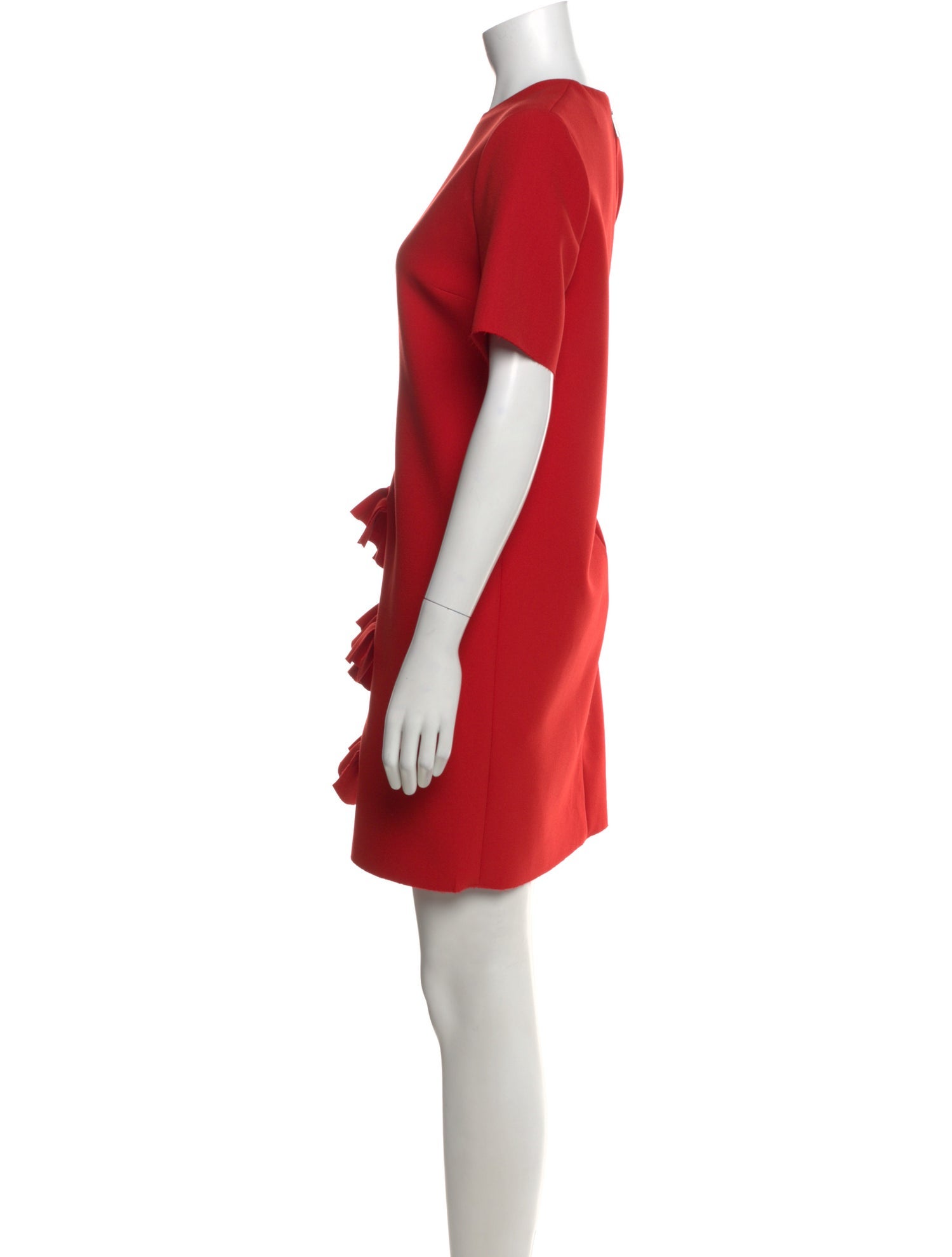 MSGM Crew Neck Mini Dress