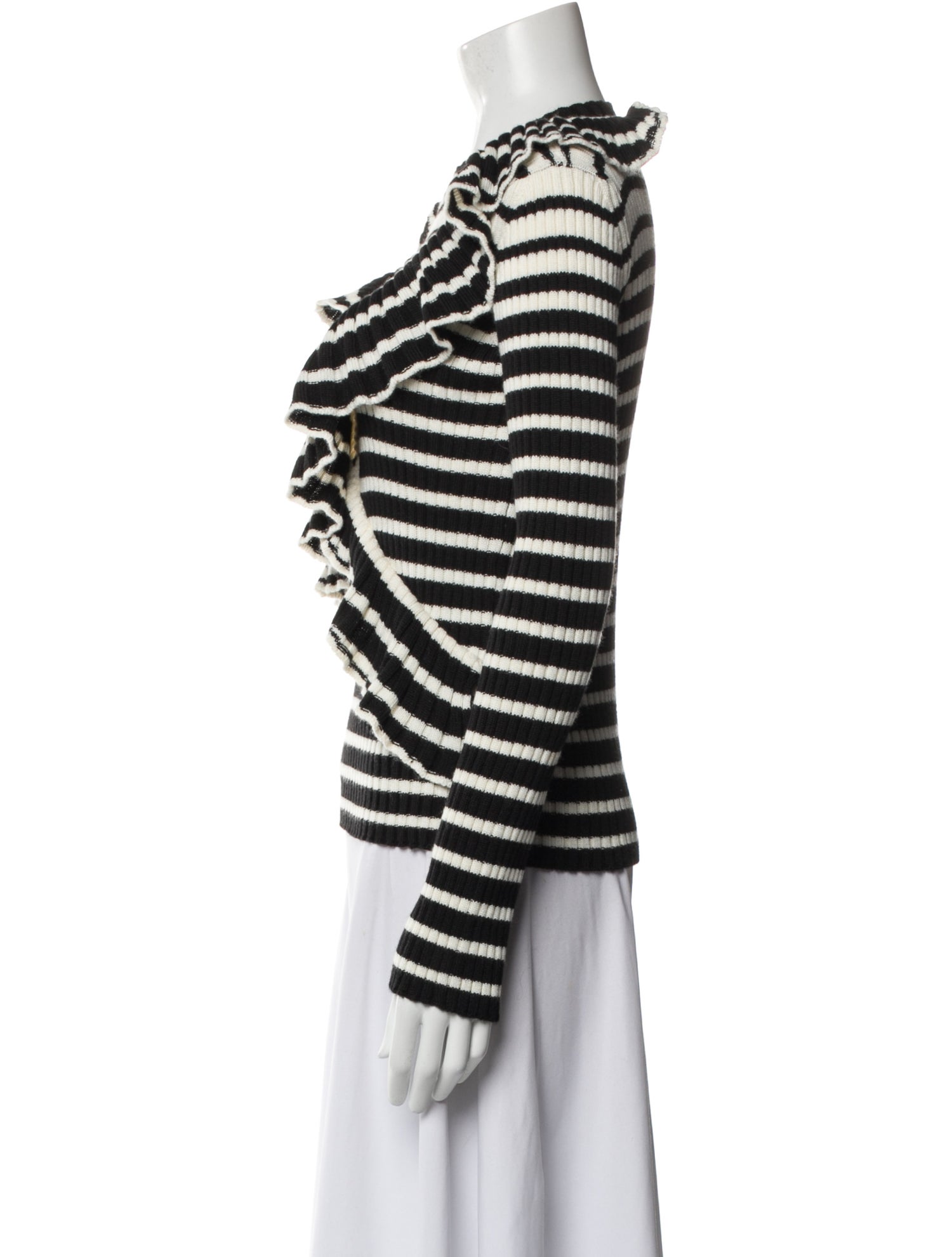 MSGM Striped Crew Neck Sweater