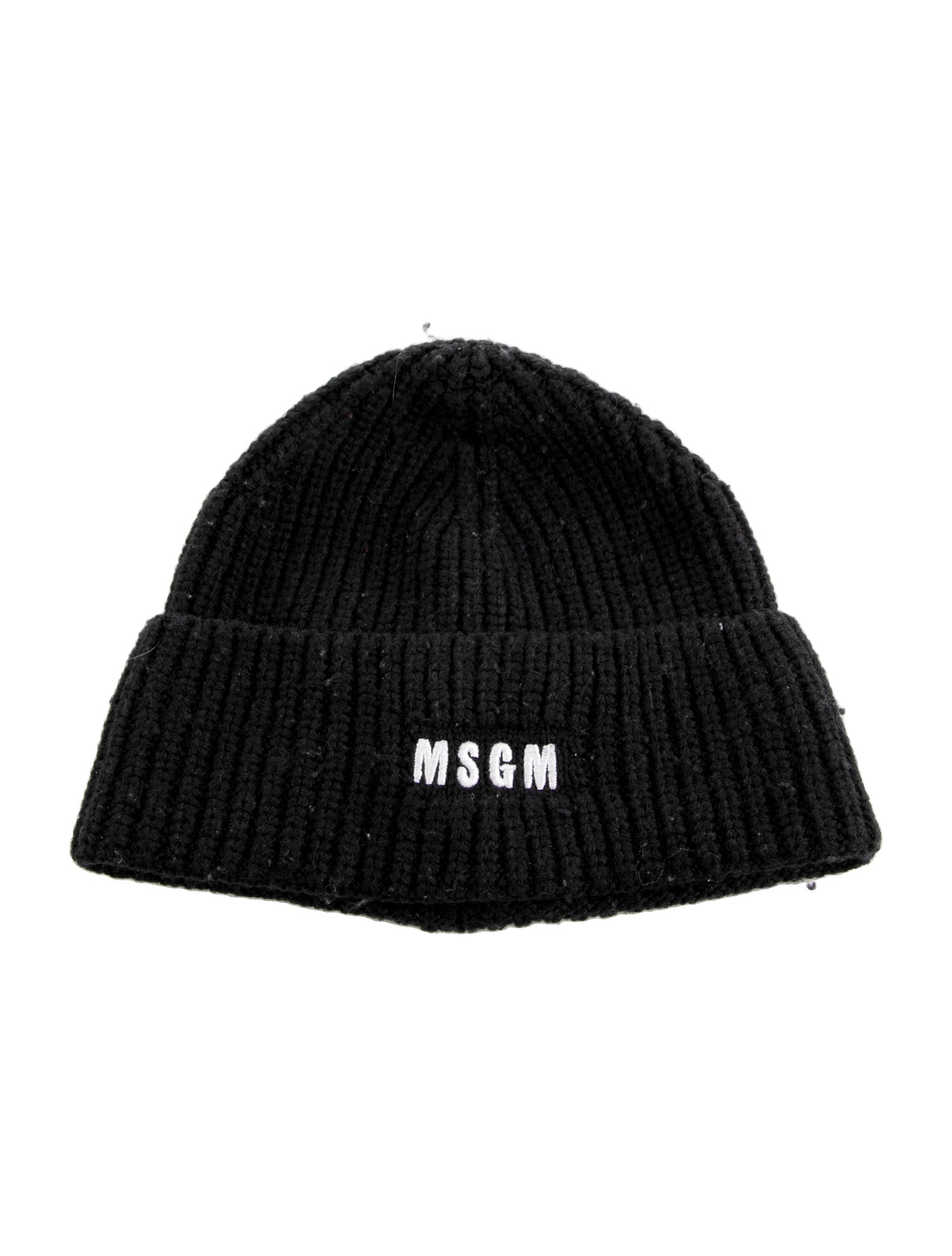 MSGM Embroidered Beanie Hat