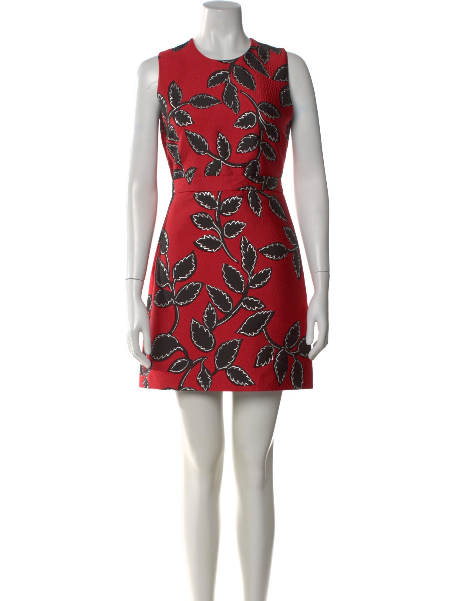 MSGM Printed Mini Dress