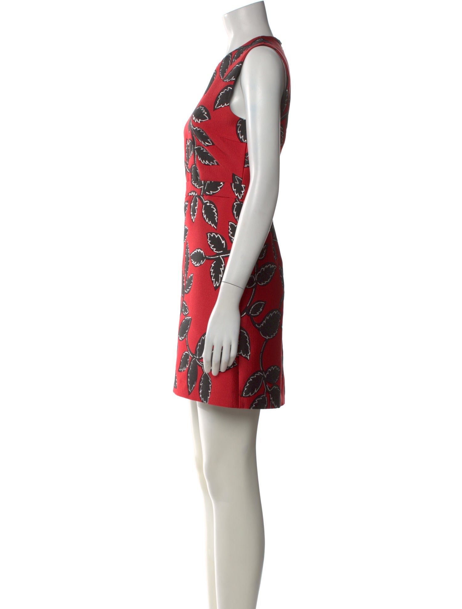 MSGM Printed Mini Dress