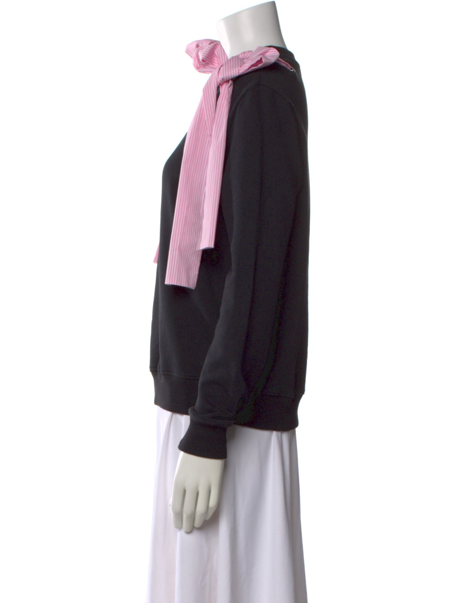 MSGM Crew Neck Long Sleeve Sweatshirt