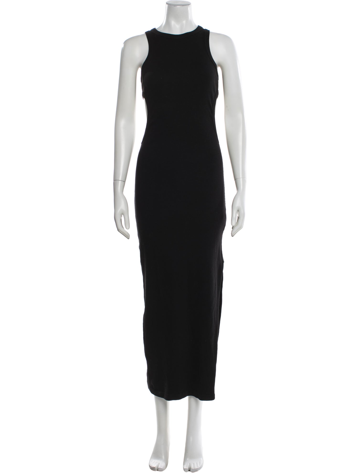 MSGM Crew Neck Long Dress