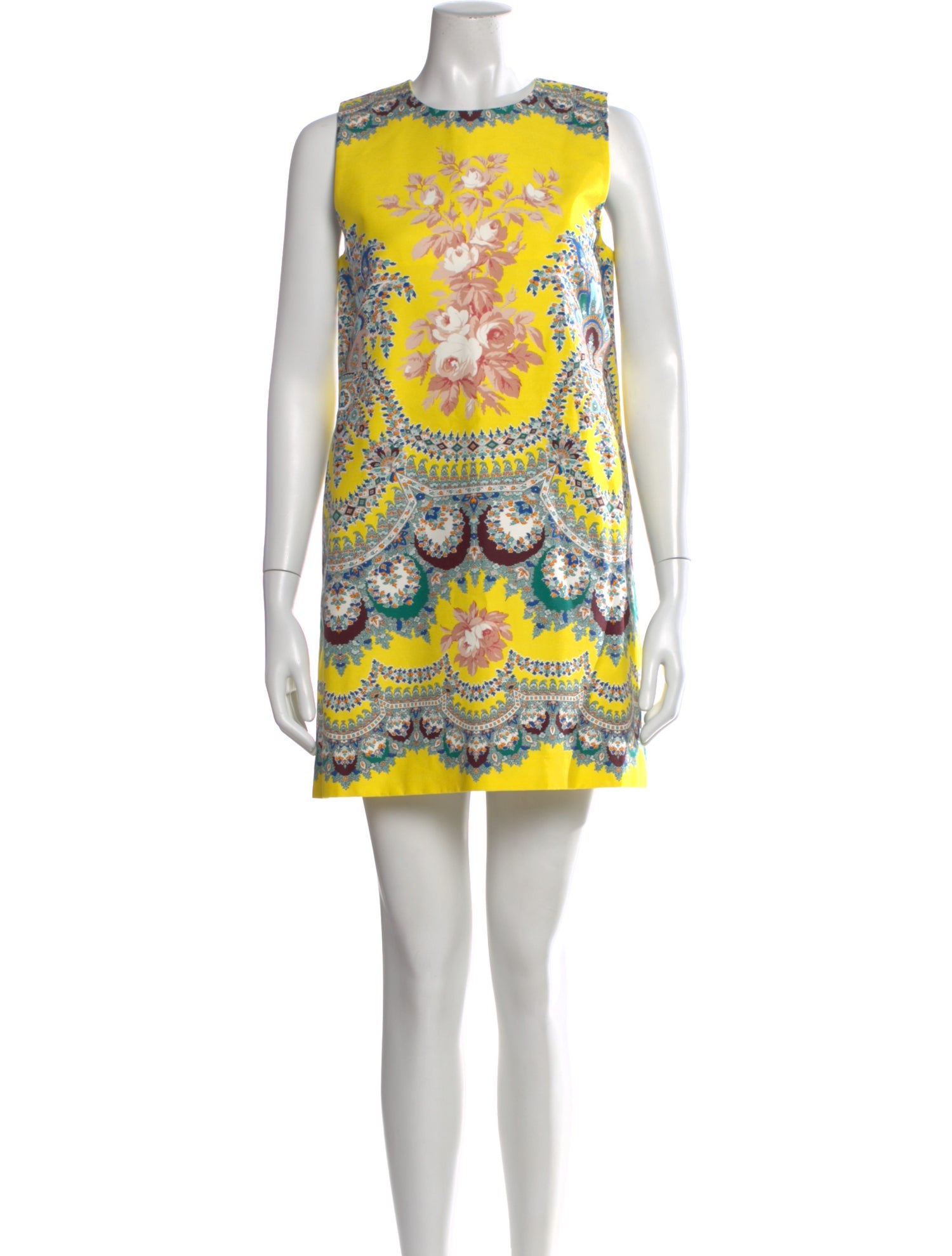 MSGM Printed Mini Dress