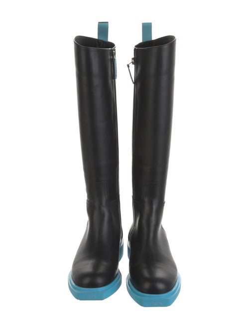 3JUIN Leather Riding Boots