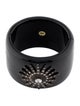 Miriam Salat Crystal & Resin Cuff Bracelet