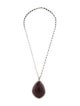 Miriam Salat Crystal & Resin Pendant Necklace