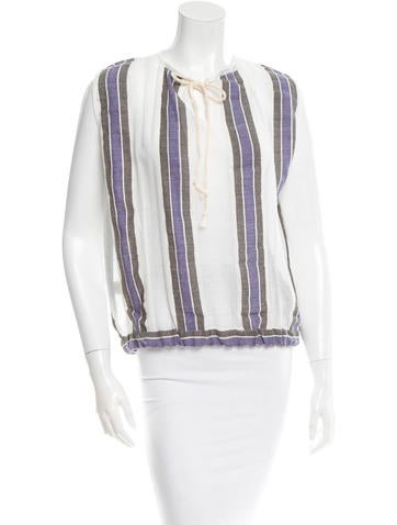 Lemlem Striped Sleeveless Top