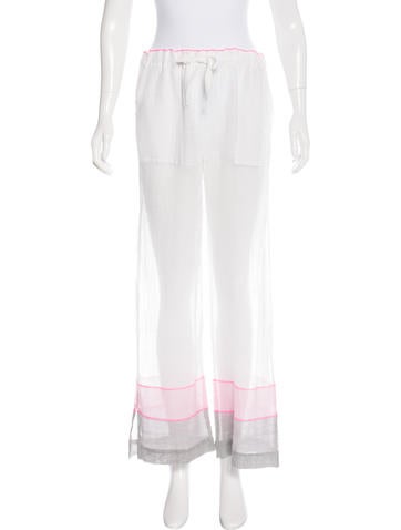 Lemlem Sheer Wide-Leg Pants w/ Tags!