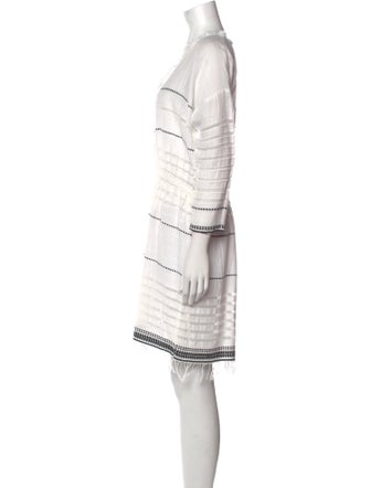 Lemlem Striped Knee-Length Dress