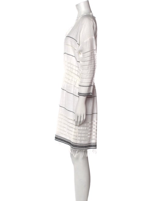 Lemlem Striped Knee-Length Dress
