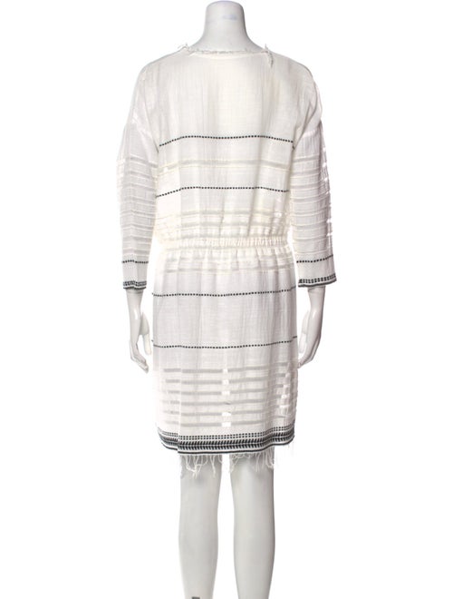 Lemlem Striped Knee-Length Dress
