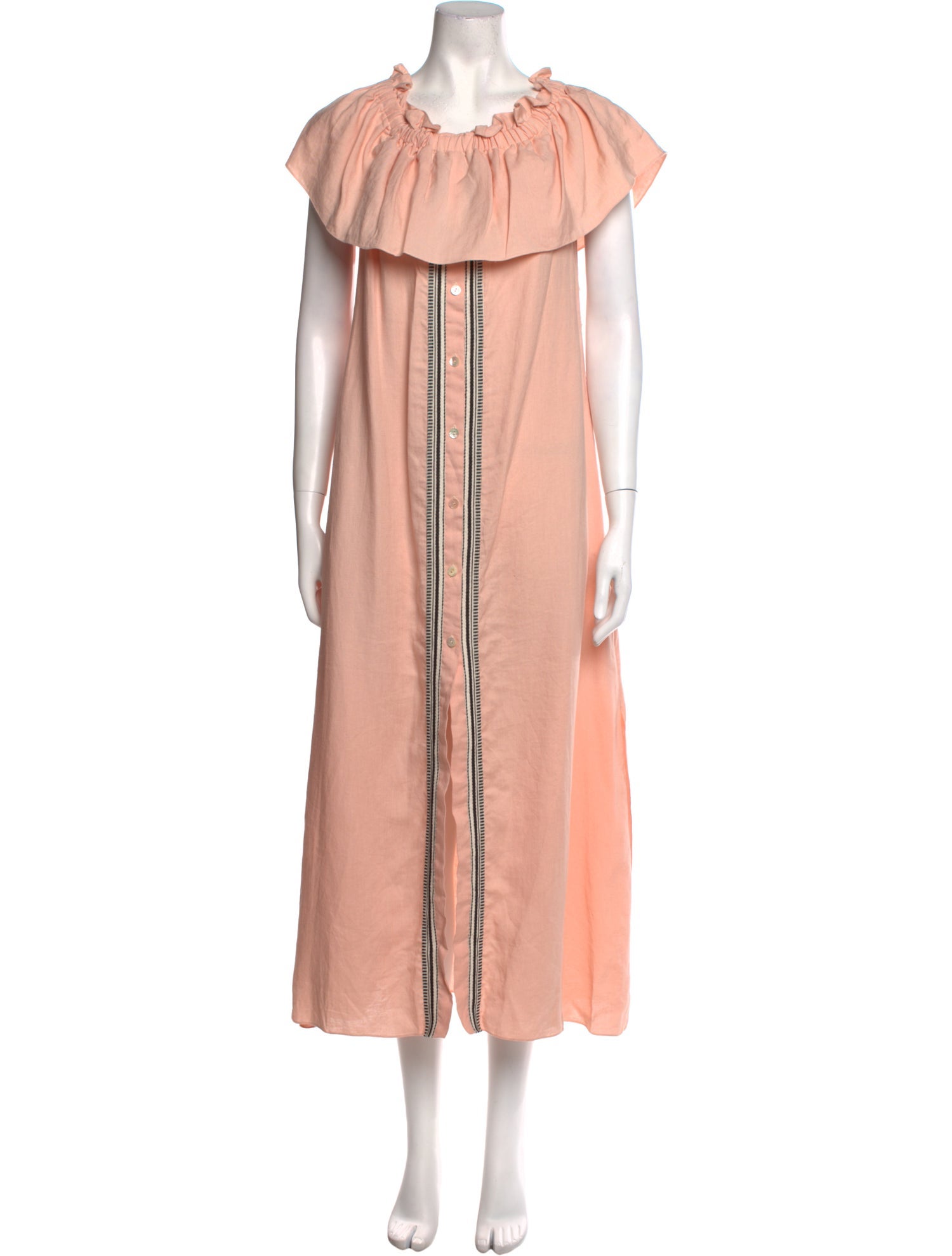 Lemlem Crew Neck Long Dress