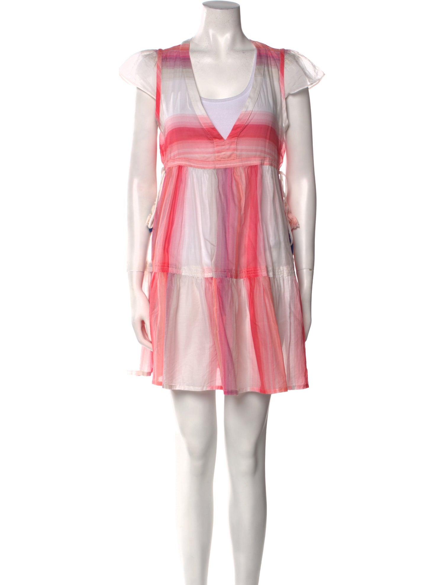 Lemlem Striped Mini Dress