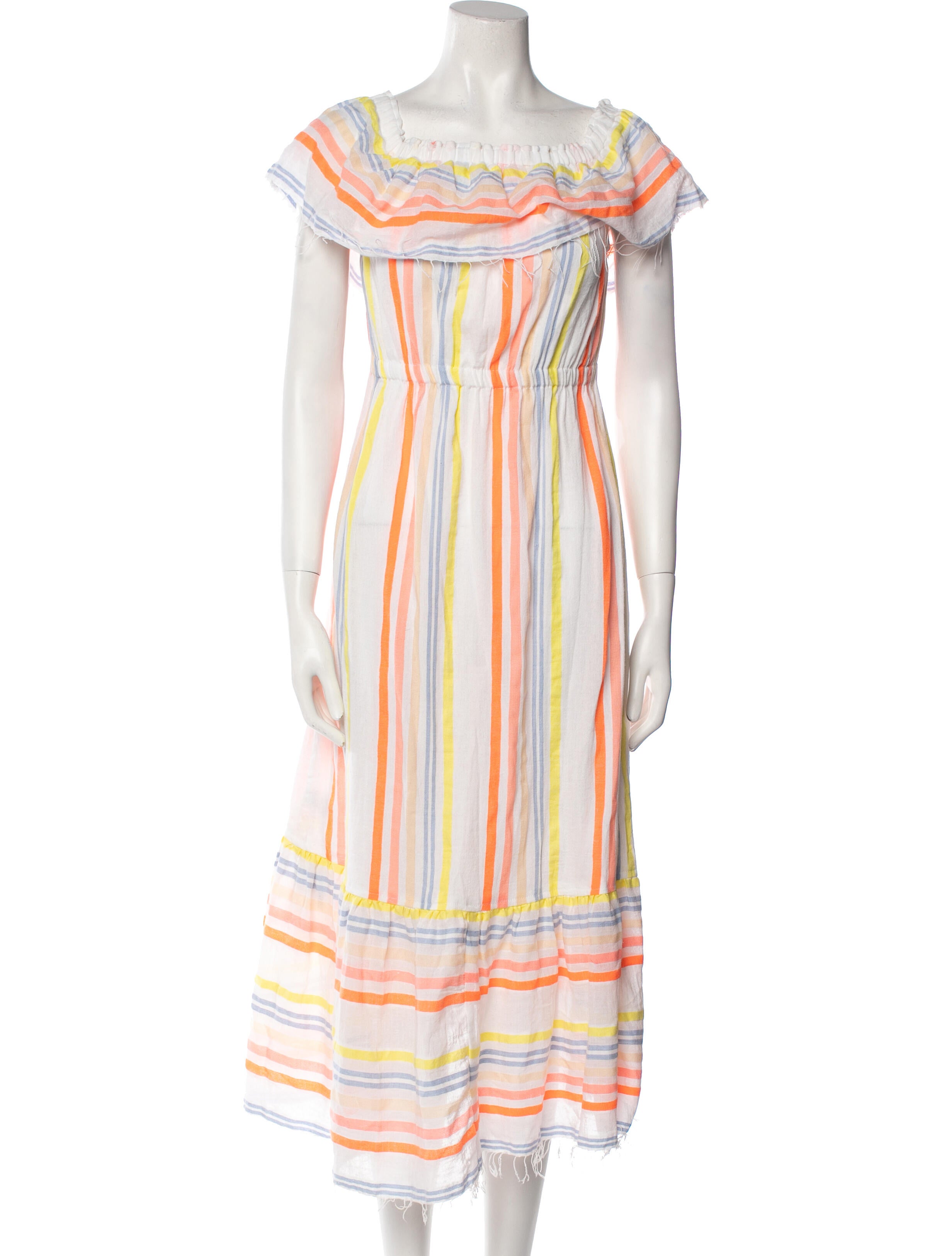 Lemlem Striped Long Dress