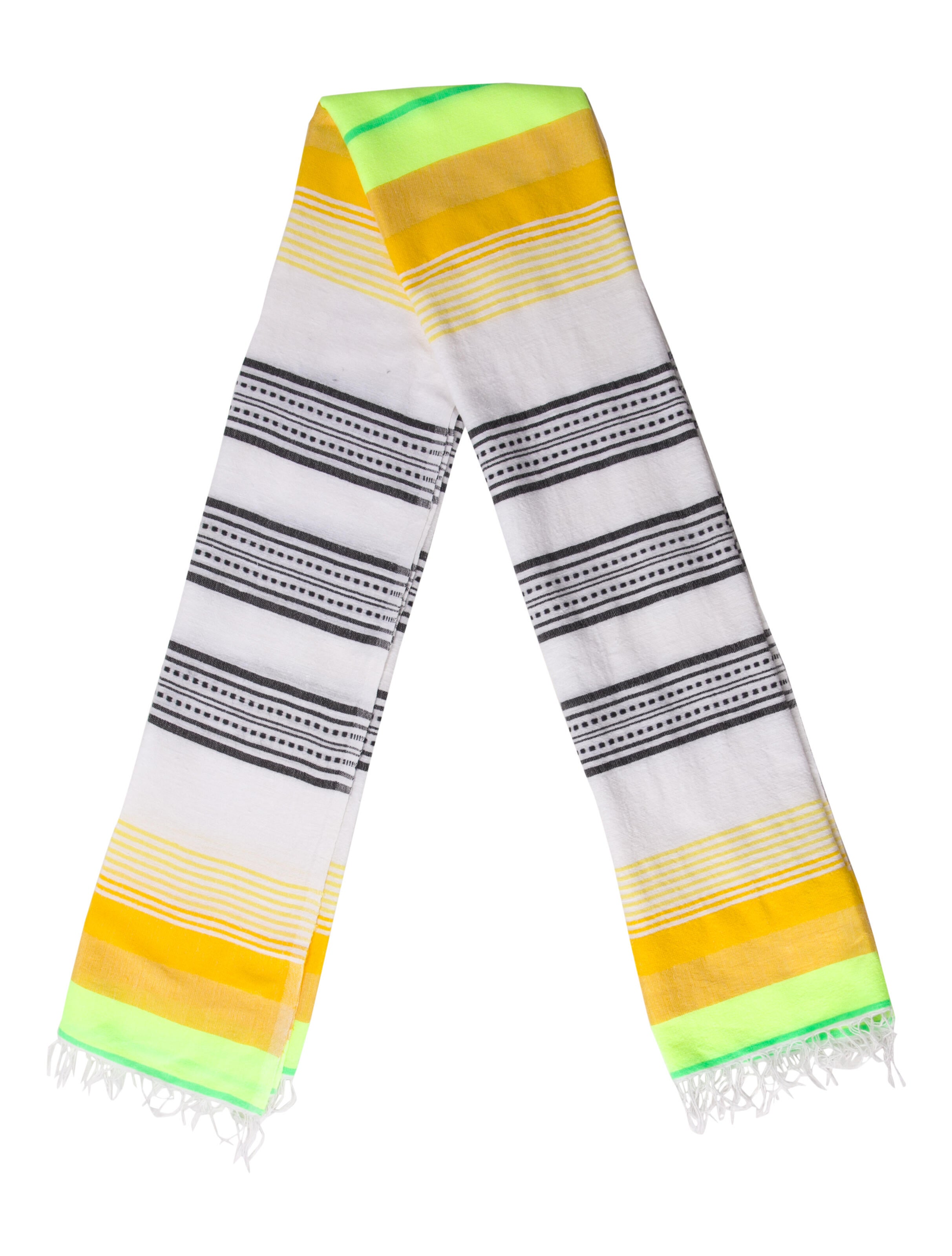 Lemlem Lambswool Striped Scarf