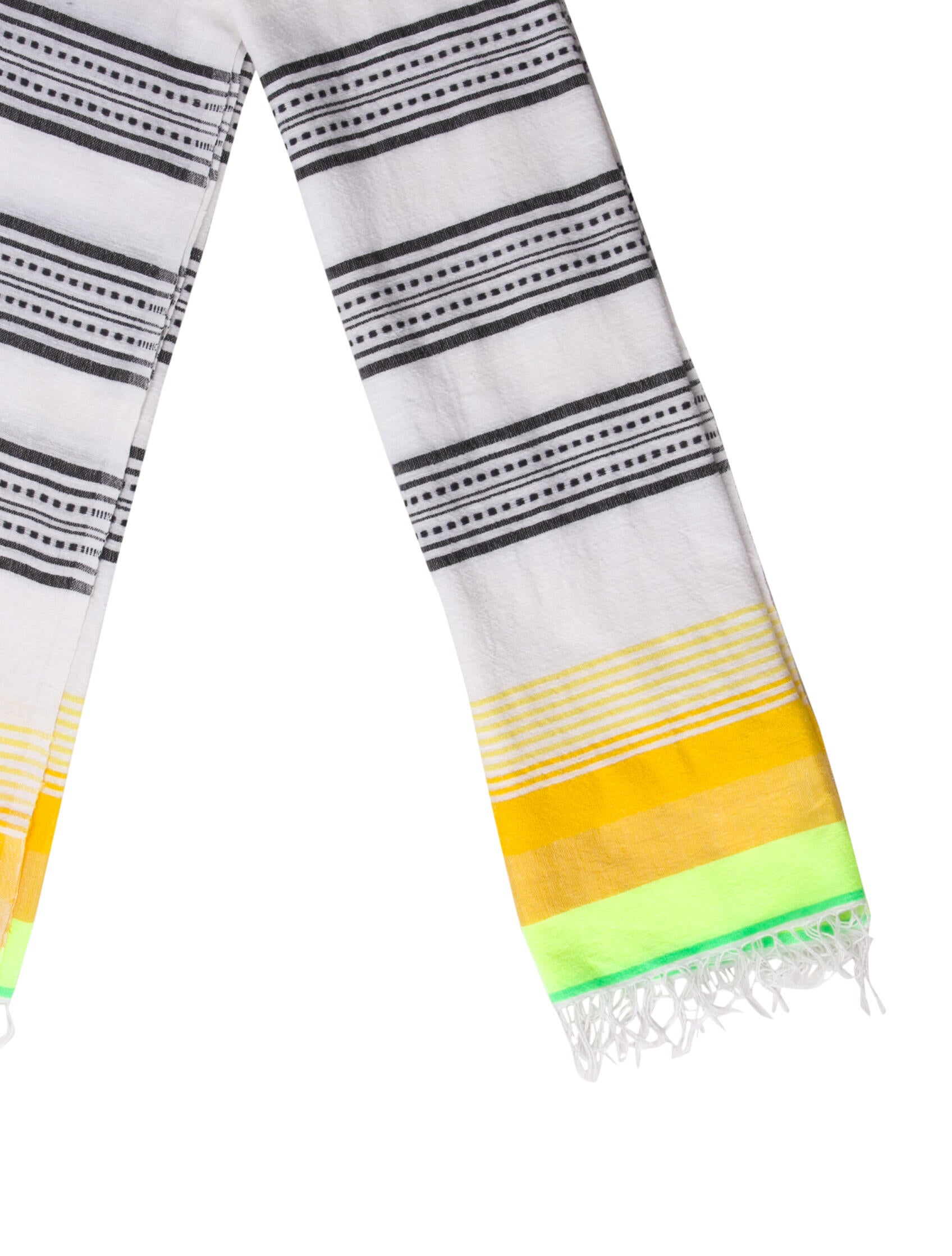 Lemlem Lambswool Striped Scarf