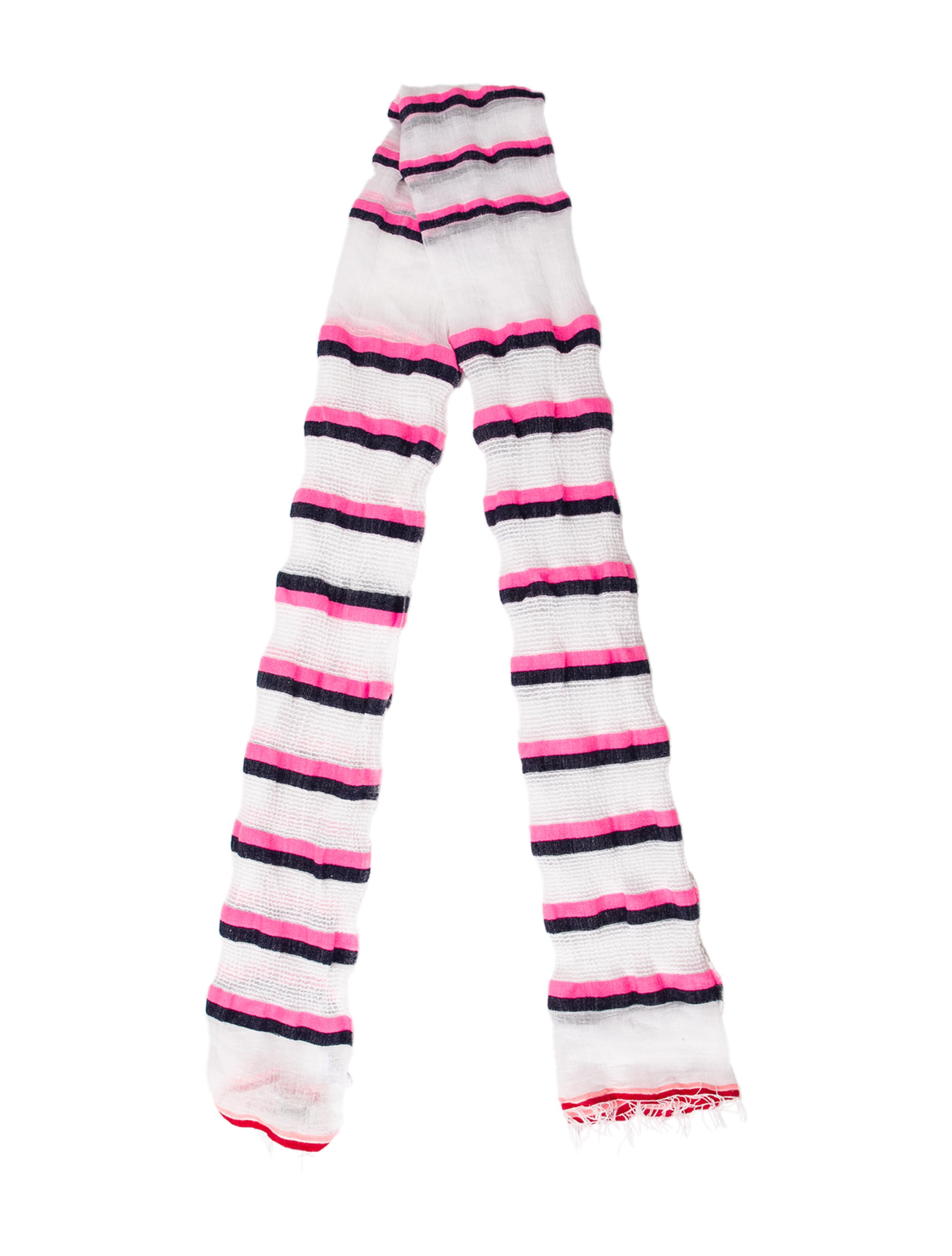 Lemlem Cashmere Striped Scarf