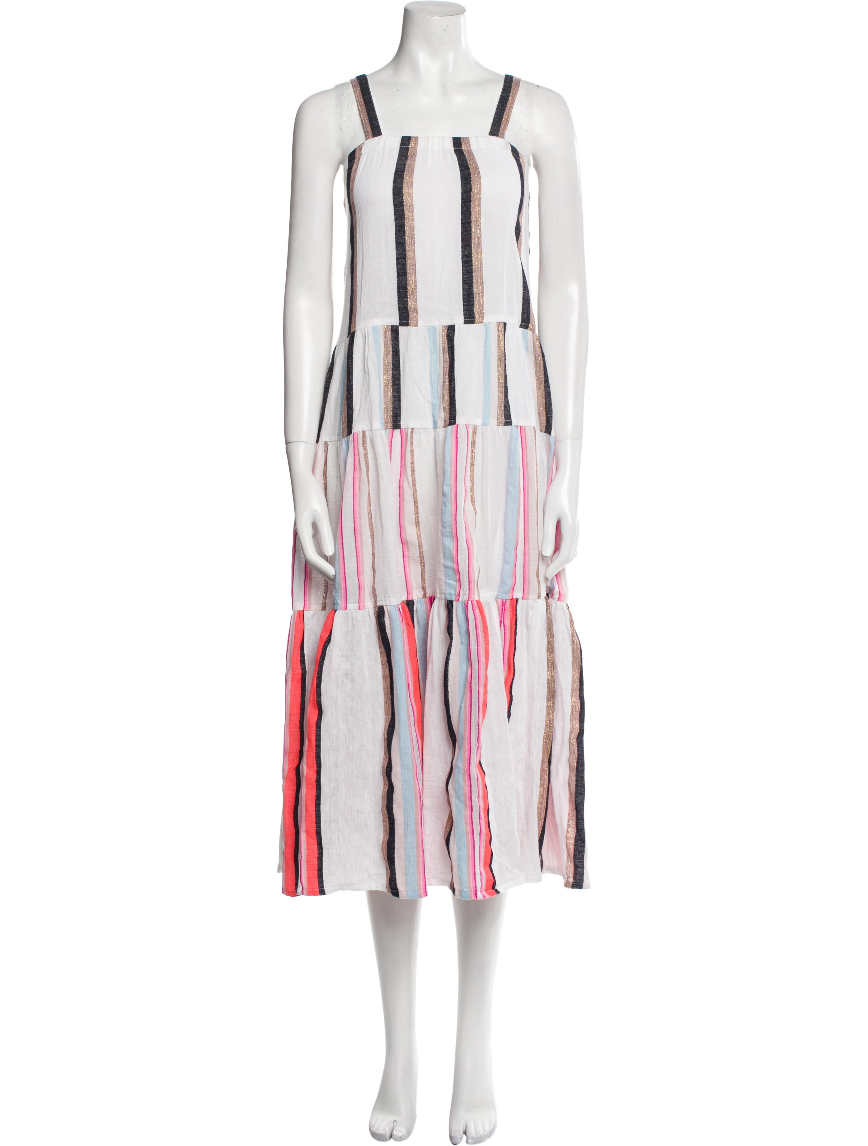 Lemlem Striped Long Dress