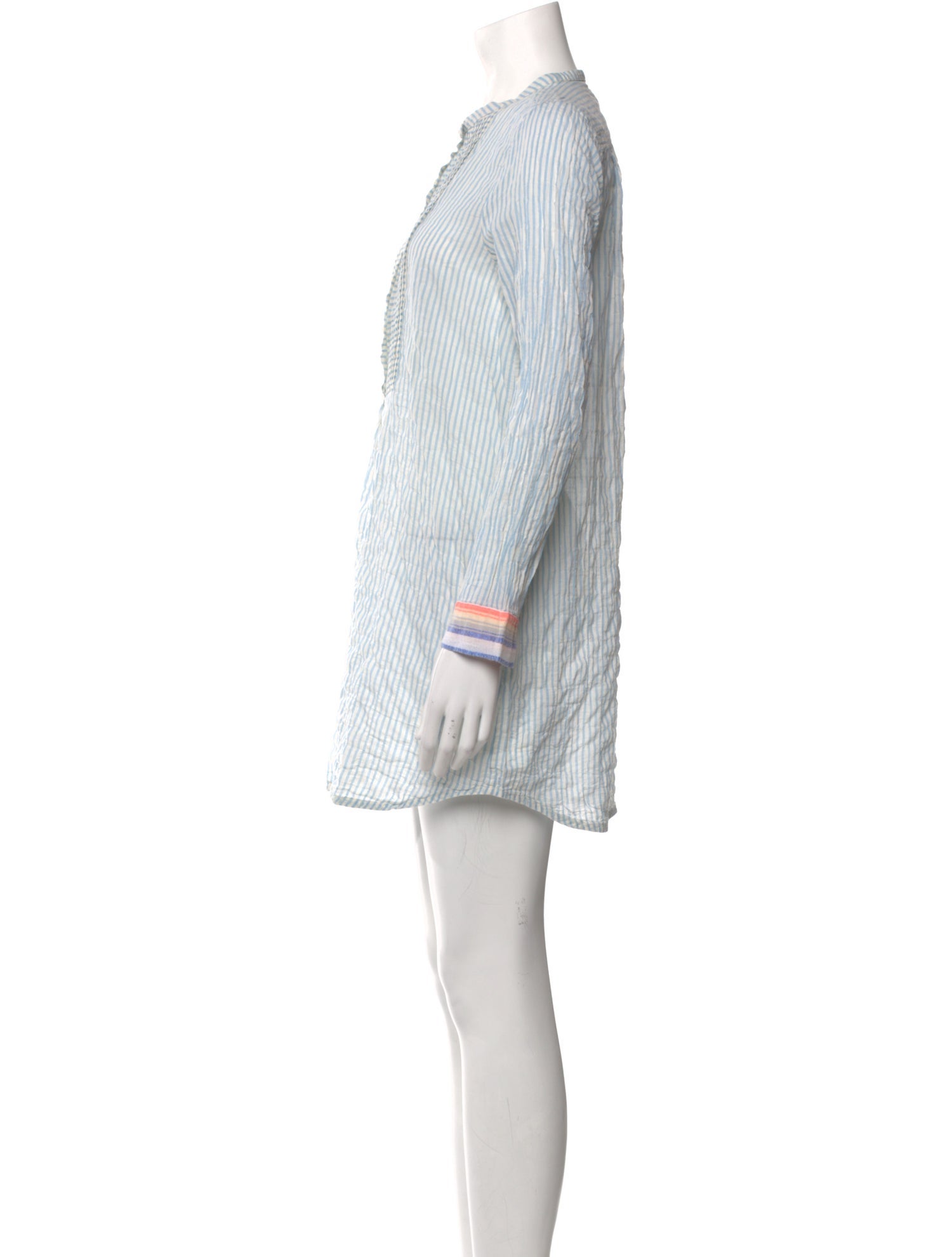 Lemlem Crew Neck Mini Dress