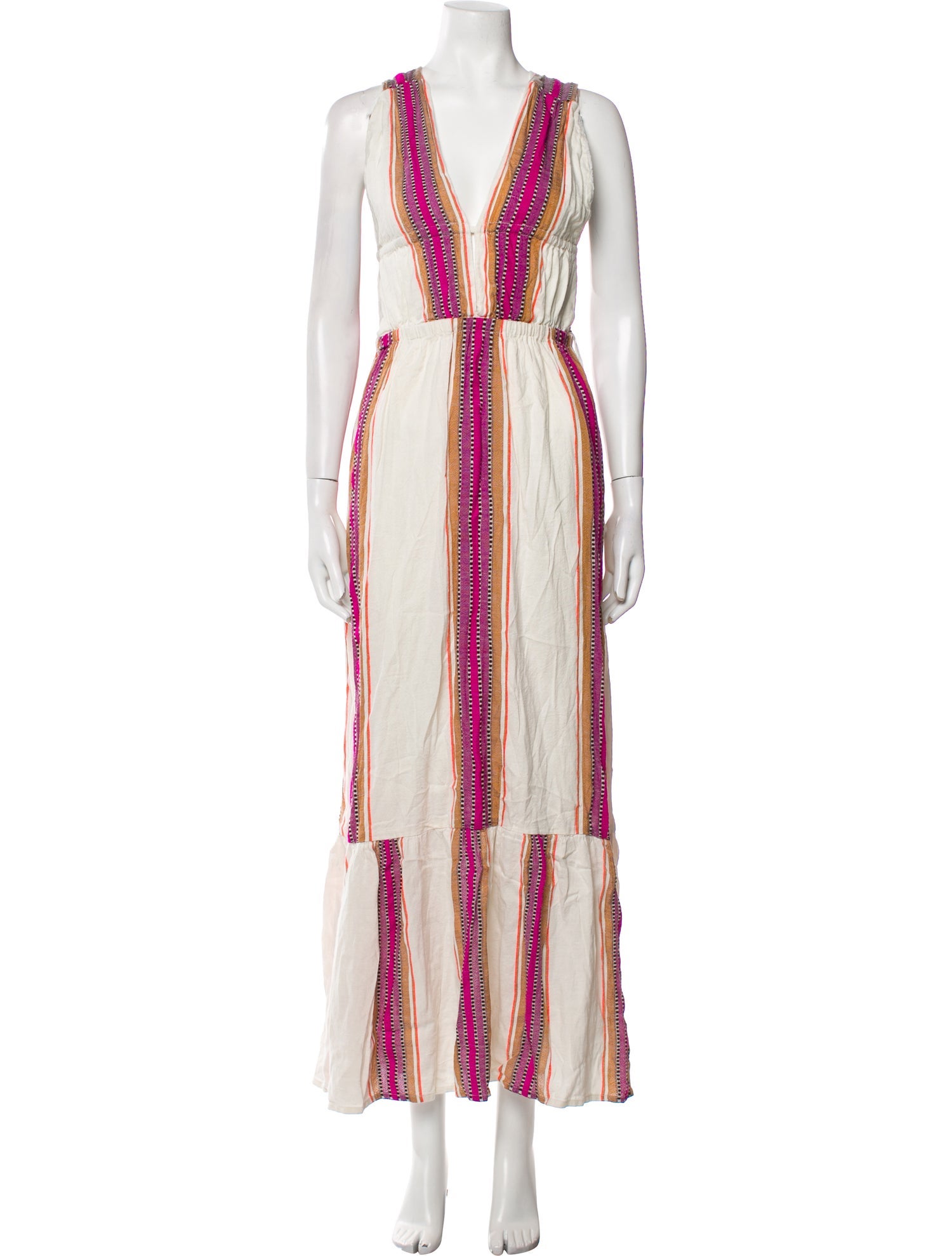 Lemlem Striped Long Dress