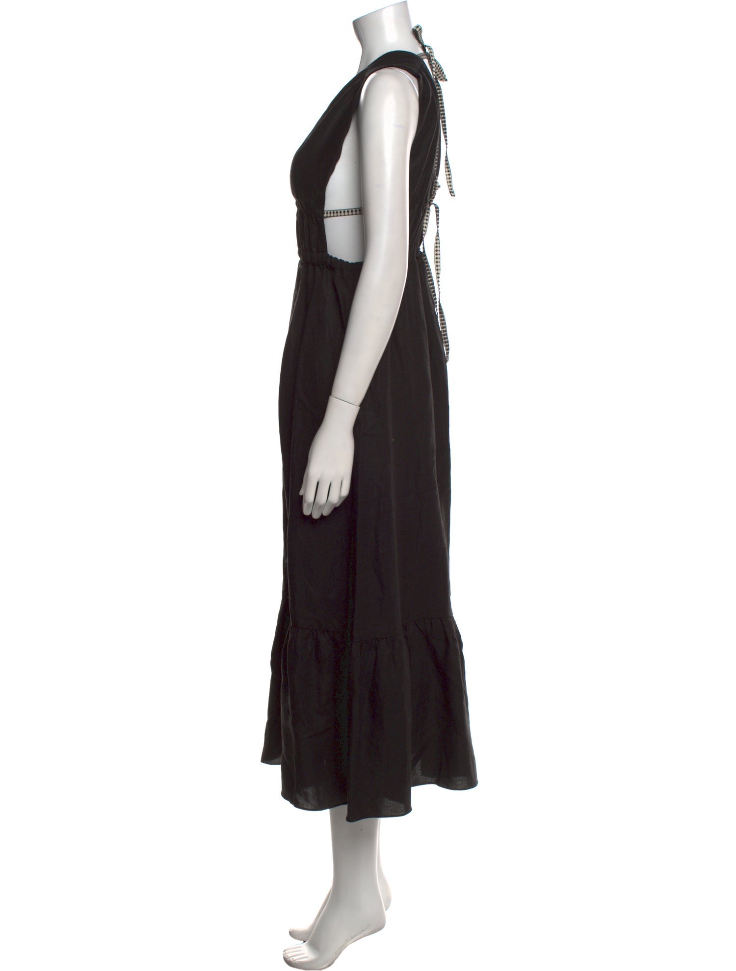 Lemlem V-Neck Long Dress