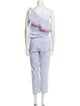 Lemlem Striped One-Shoulder Jumpsuit