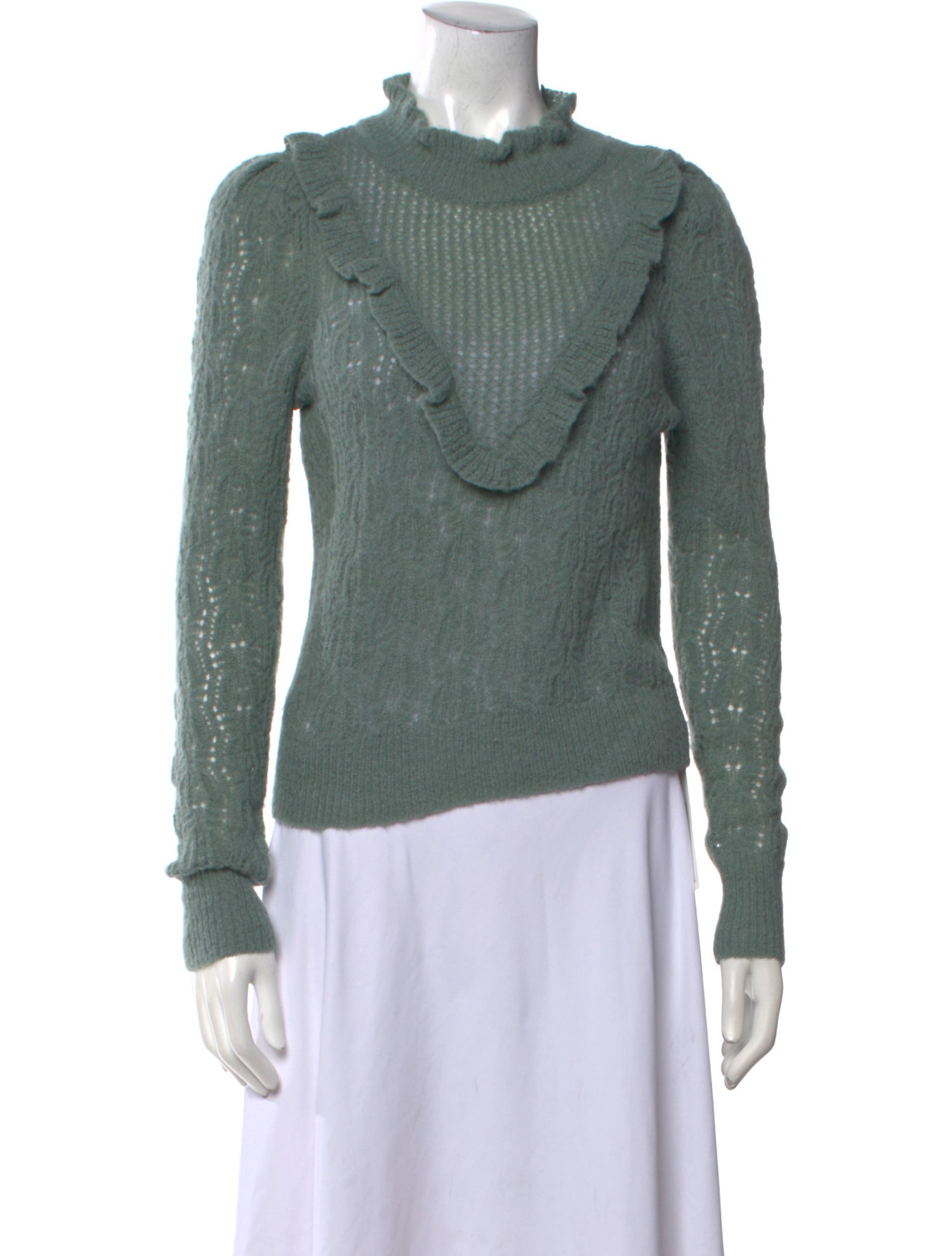 Lemlem Baby Alpaca Mock Neck Sweater