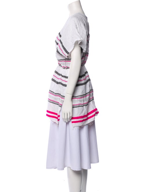 Lemlem Striped Tassel Accents Cover-Up