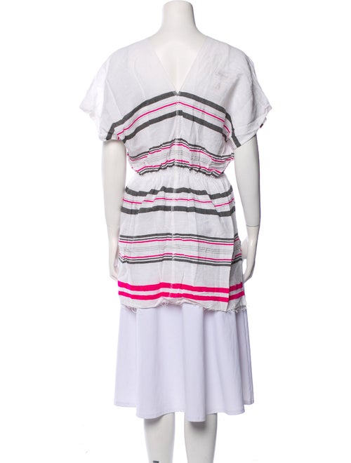 Lemlem Striped Tassel Accents Cover-Up