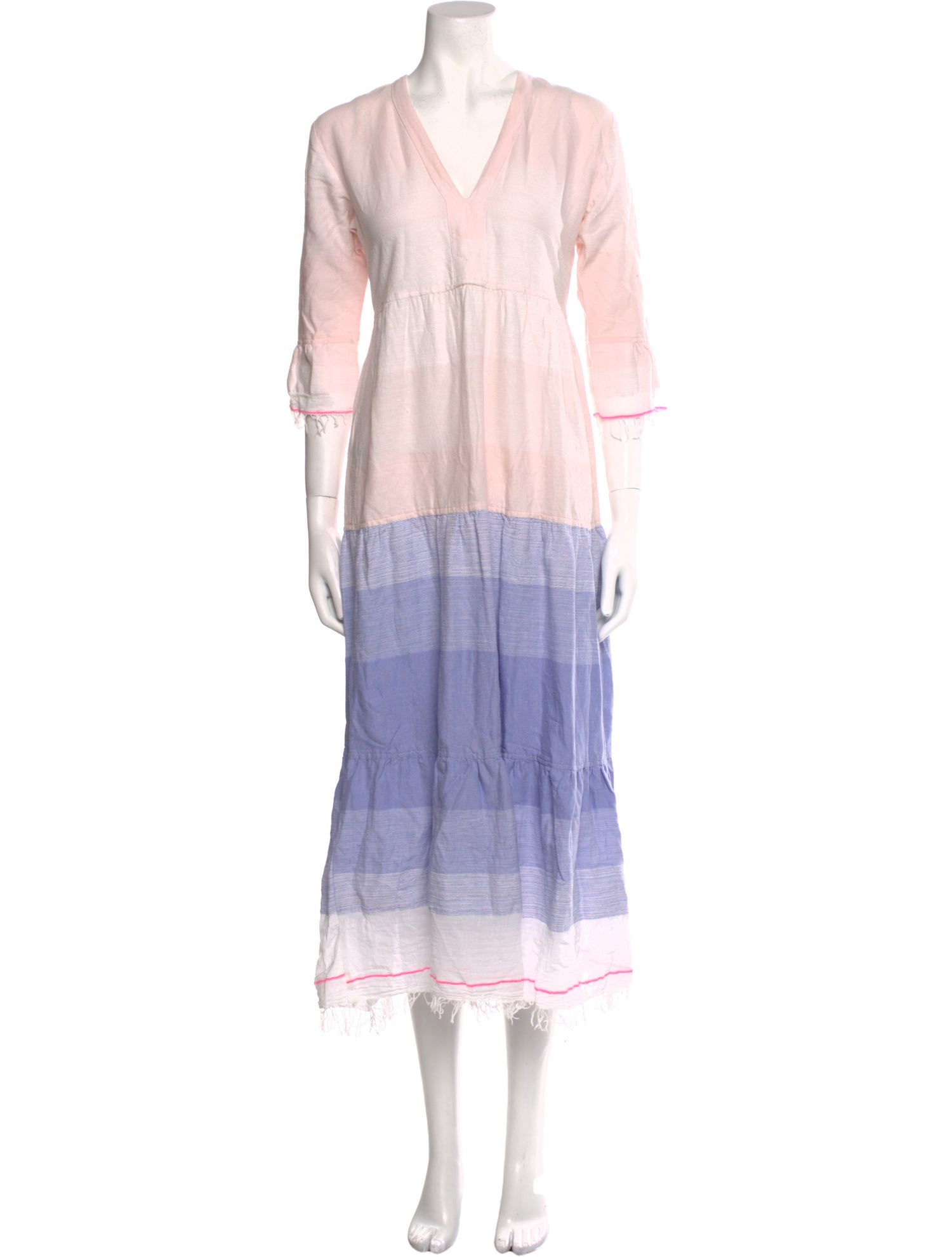 Lemlem Striped Long Dress