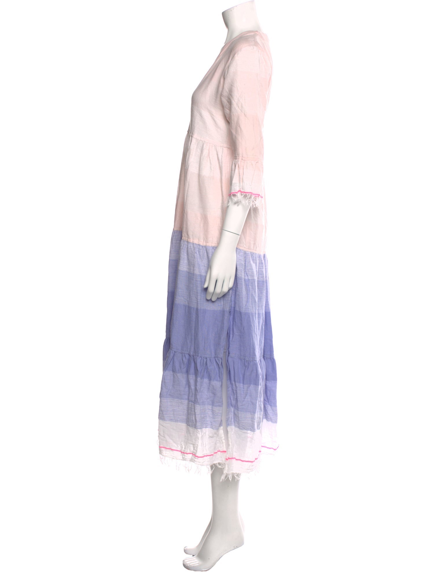 Lemlem Striped Long Dress