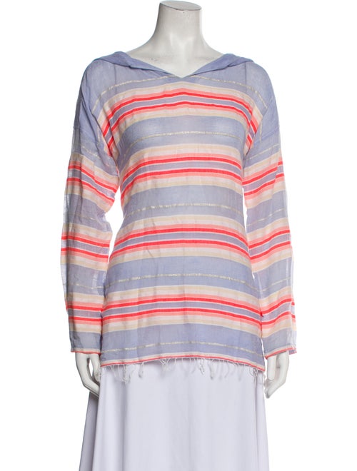 Lemlem Striped V-Neck Tunic