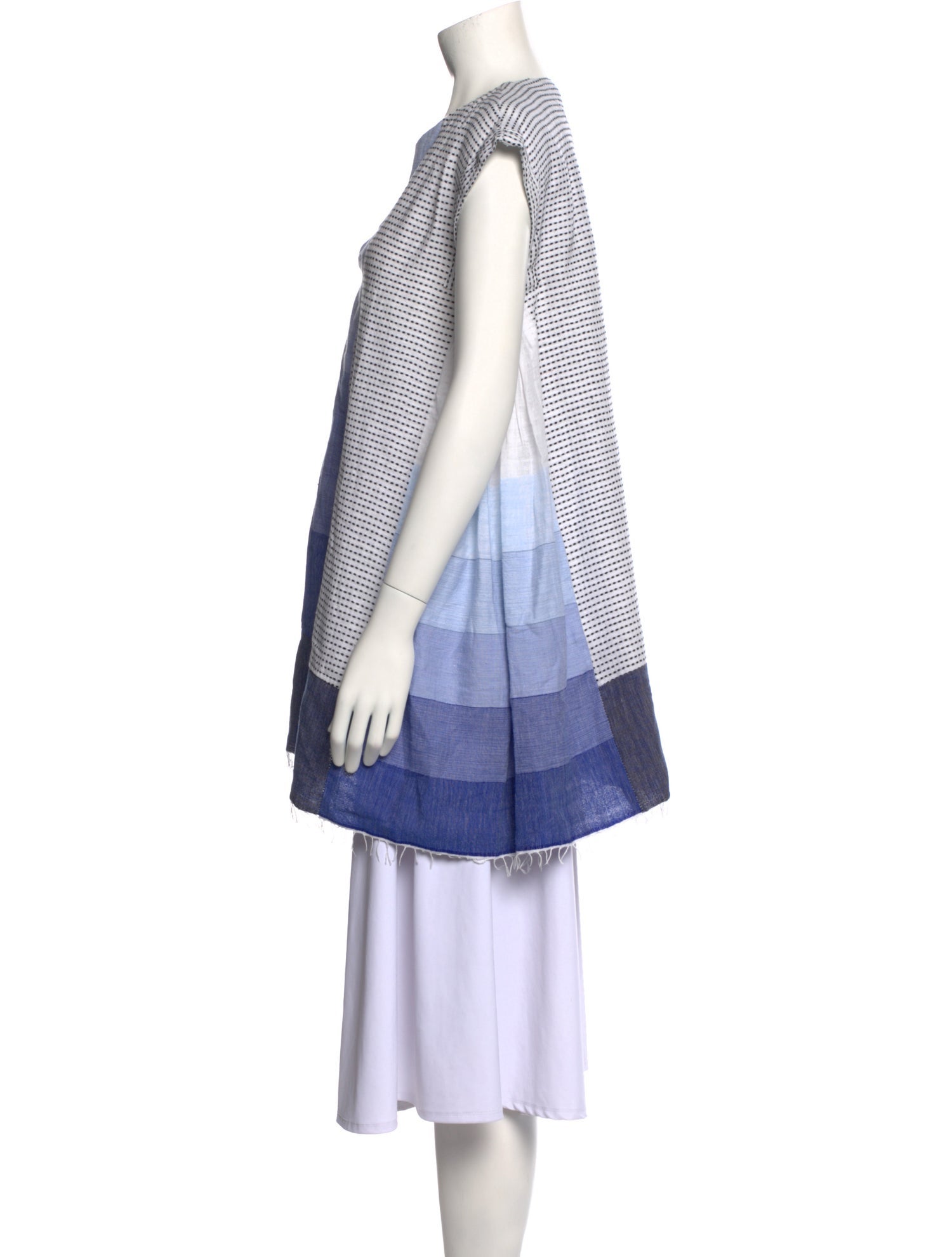 Lemlem Striped V-Neck Tunic