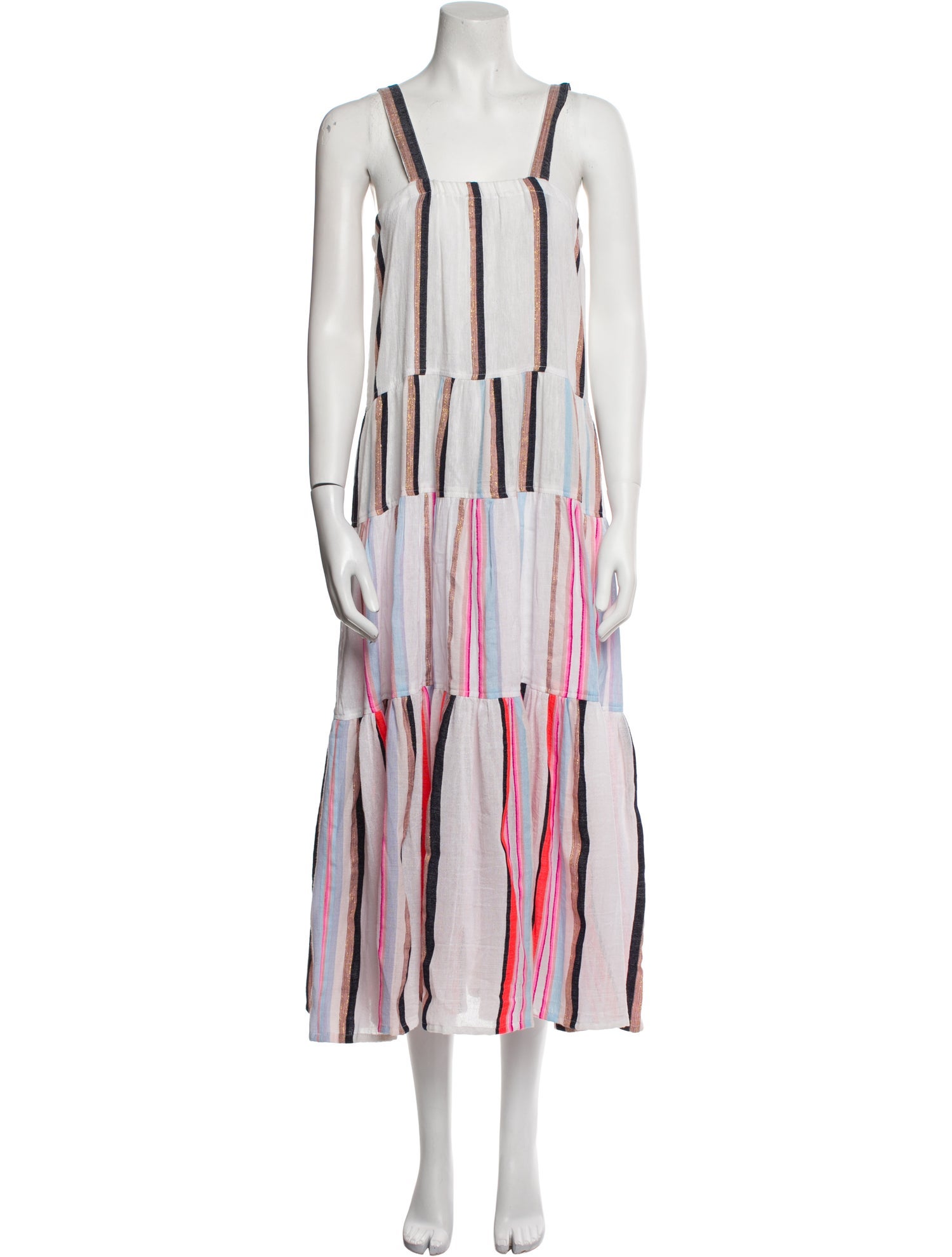 Lemlem Striped Long Dress